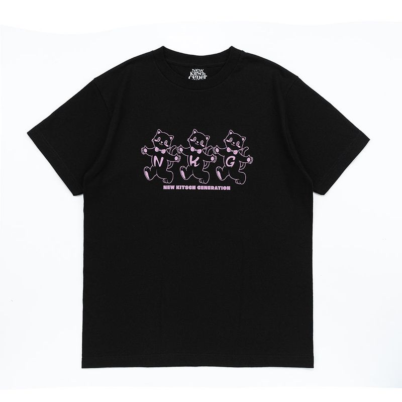 NEWKITSCH(ニューキッチジェネレーション)の「KITTY STAMP SHORT SLEEVE (BLACK)(Tops)」