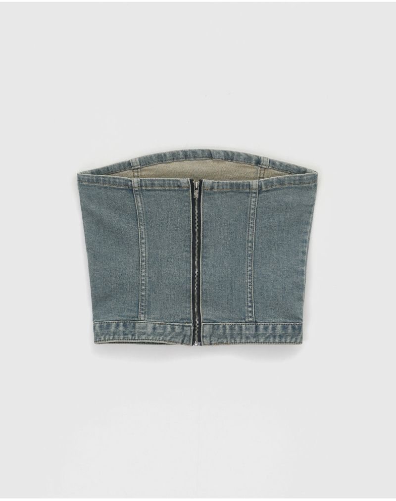 [MADE] DEARBORN SPAN DENIM TOP