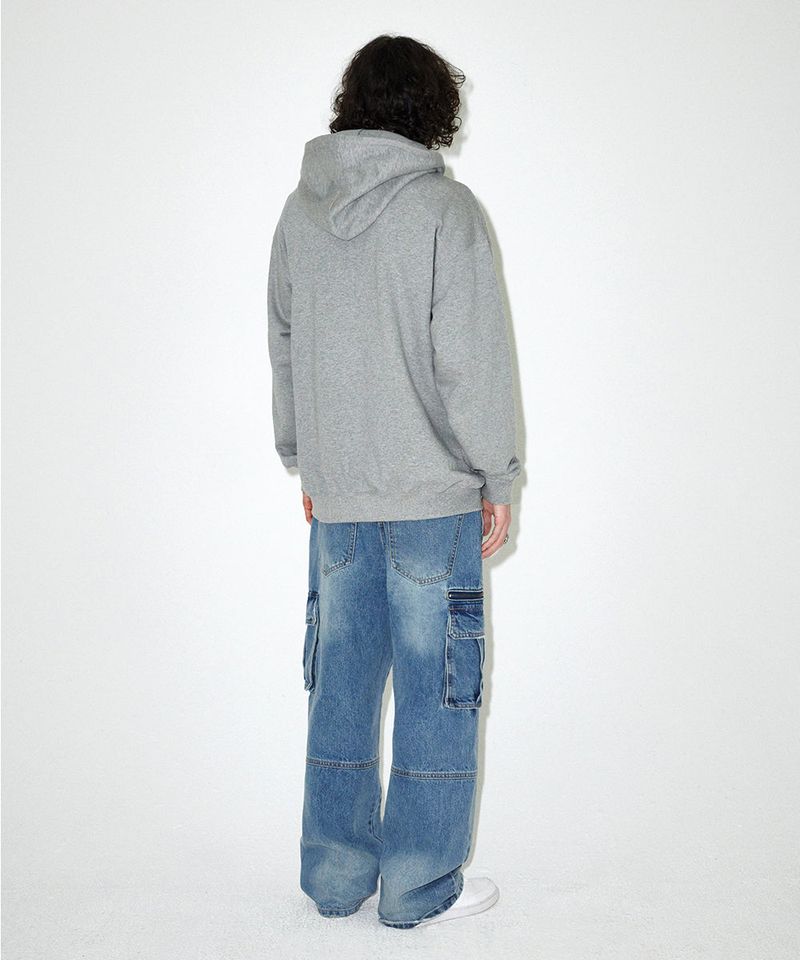 ECLIPSE RAW CUT ZIP UP HOODIE