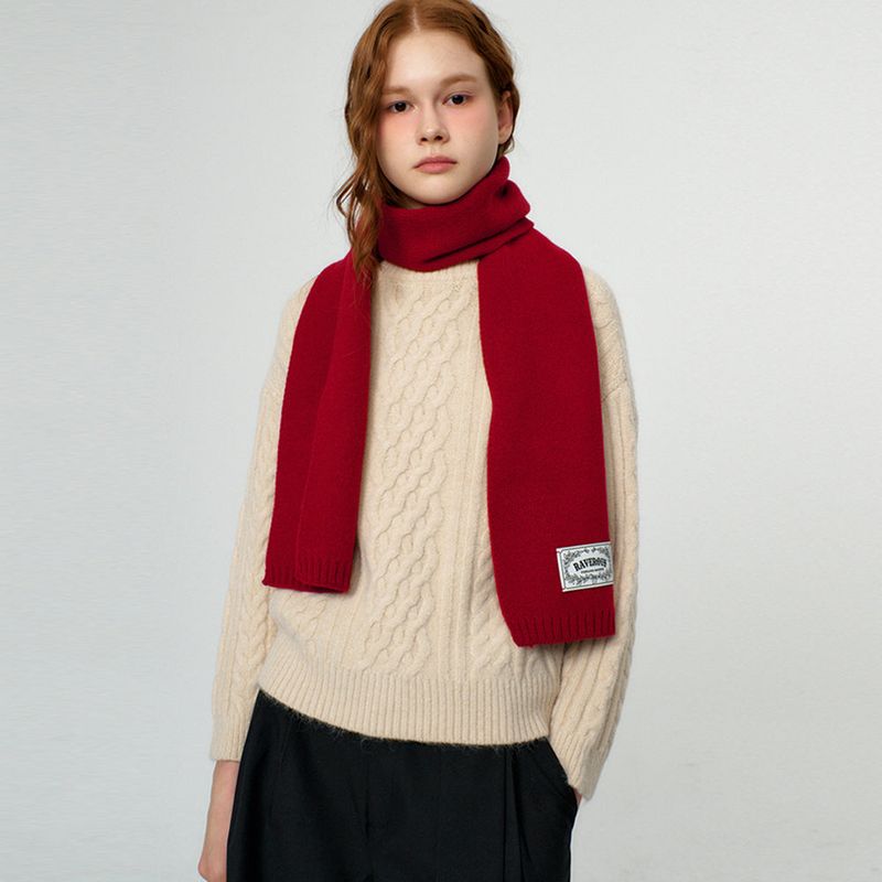 Basic Plain Muffler_6Color