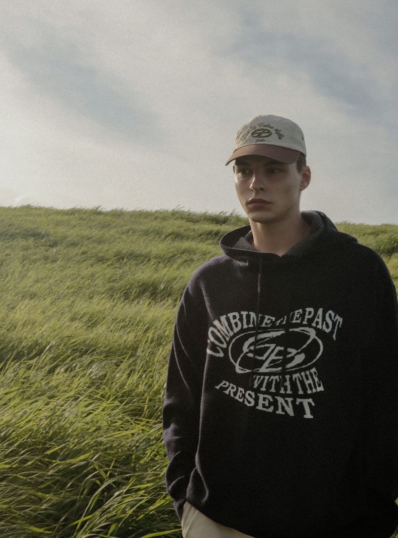 Oversized Soft Knitwear Hoodie
