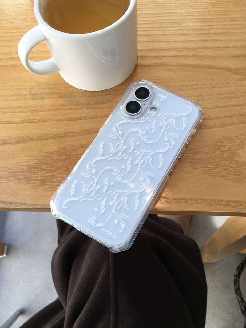 Flower Mosaic Jelly Hard Case