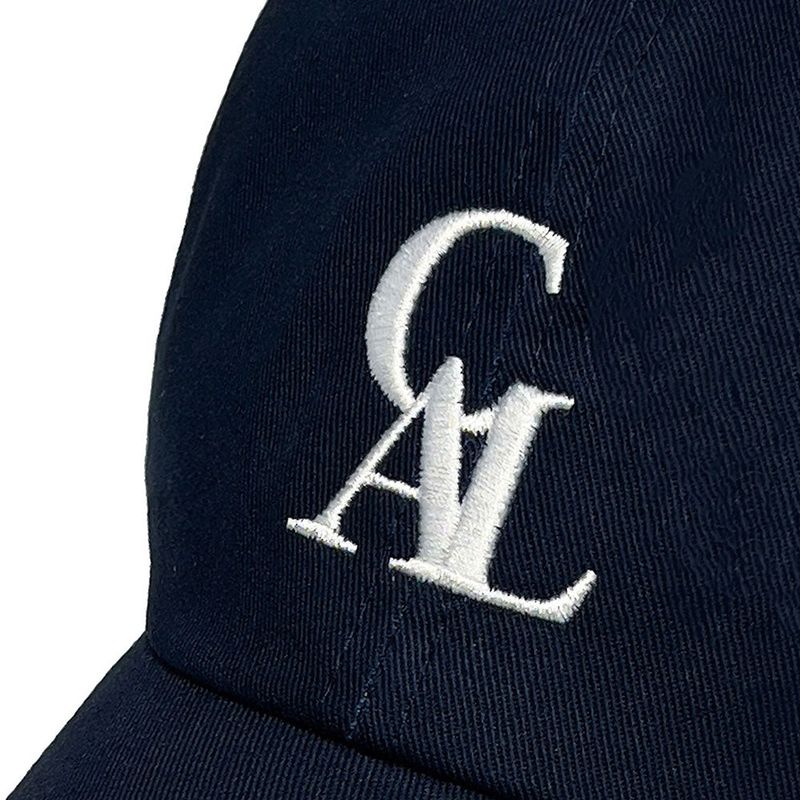 Signature logo ball cap - navy