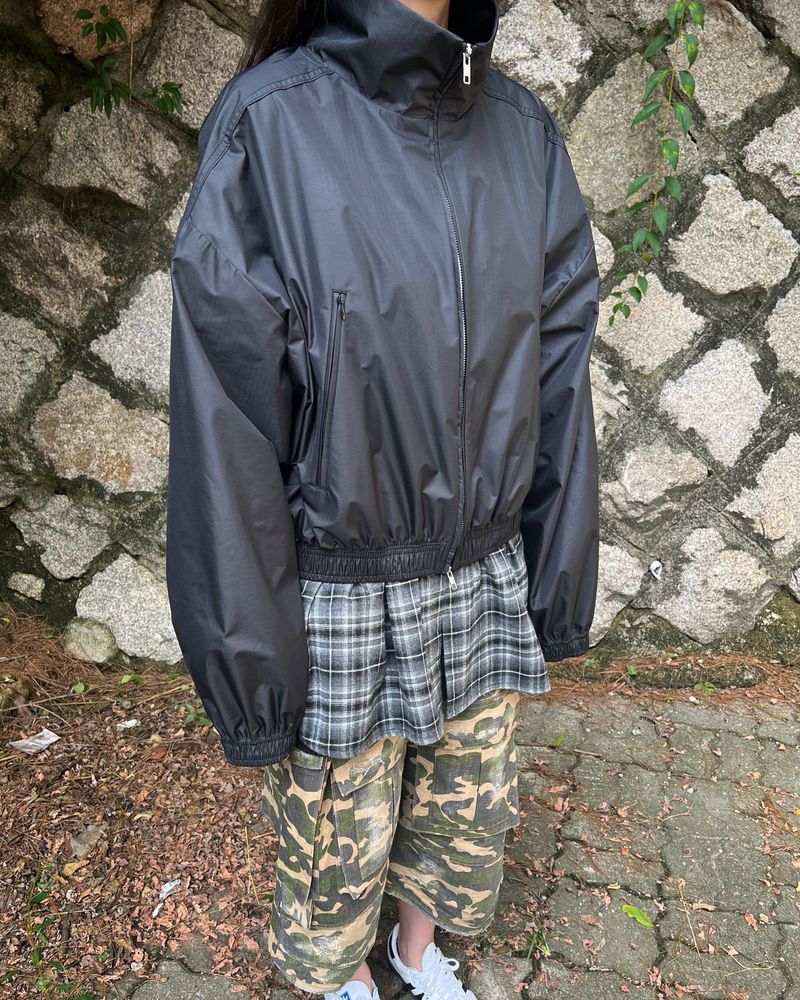 SHIRT LAYER BLOUSON JACKET