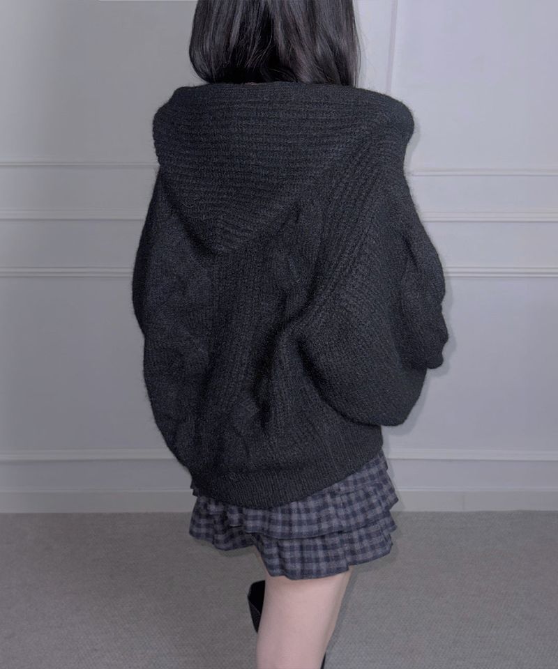Wool Check Frill Shorts (3colors)
