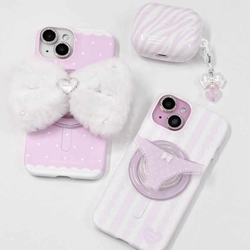 Pearl mink phone grip - magsafe