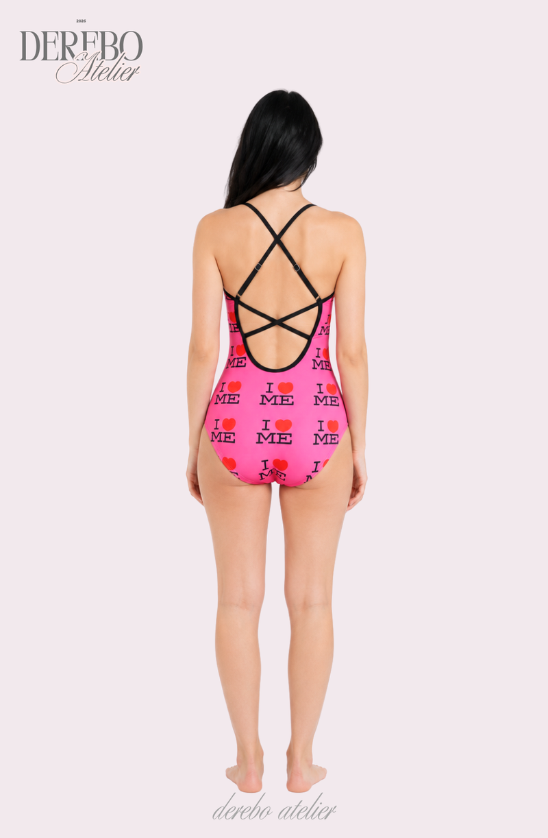 I Love Pink Monokini