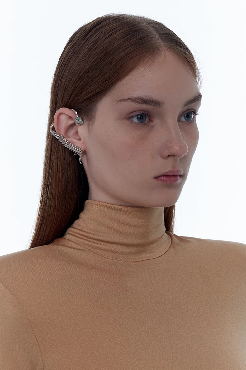 KVK SPIDER Ringbone Earhook (left)