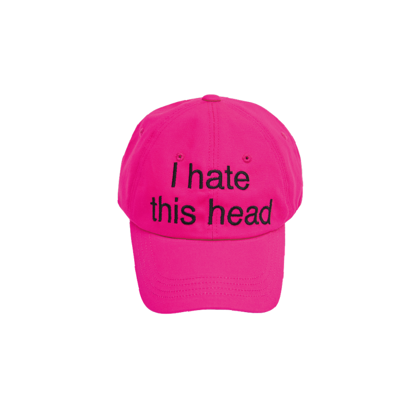 CRAPPYROOM（クラッピールーム）の「I HATE THIS HEAD BALL CAP (HOT PINK)（Hats）」