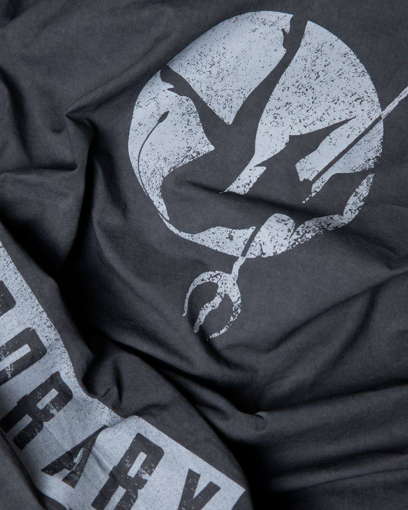 TMPRARY NAVY HOOD SHIRT