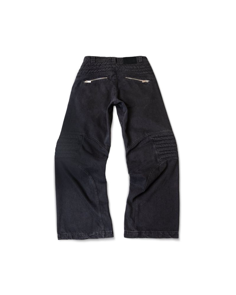 MOTOR WASHED DENIM PANTS
