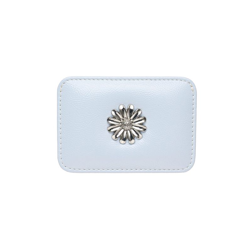 Daisy Slim Mini Transportation Card Wallet Skyblue