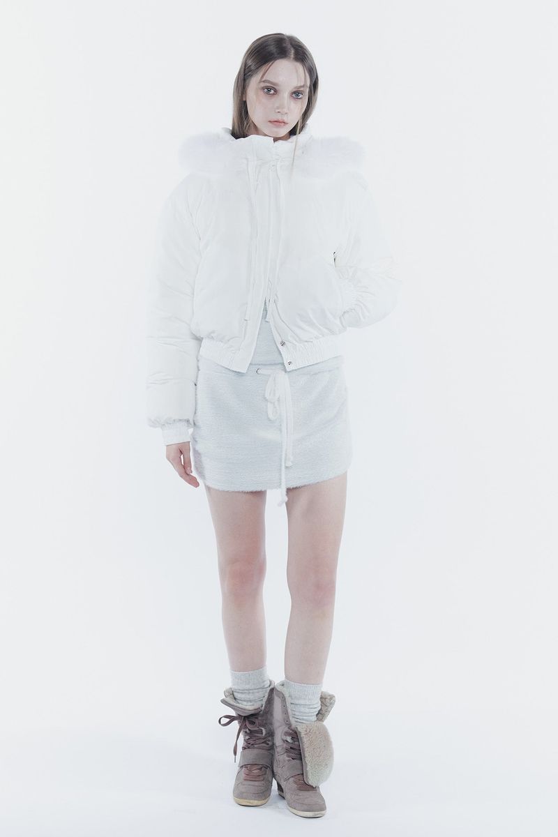 MISTY LOOSE DRESS light grey