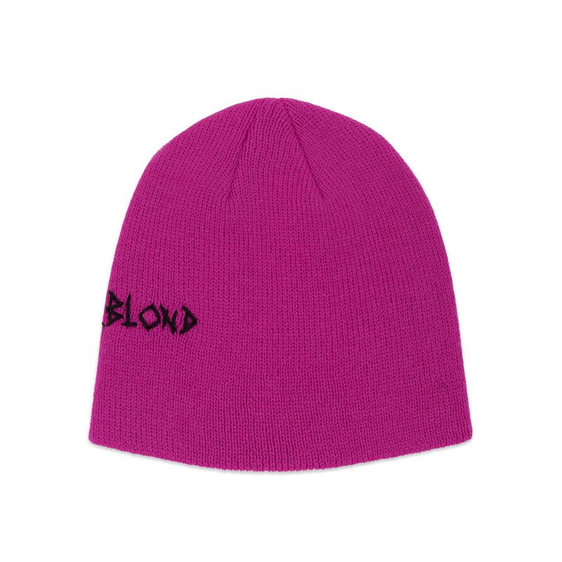 BBD Embroth Logo Piercing Beanie (Magenta)