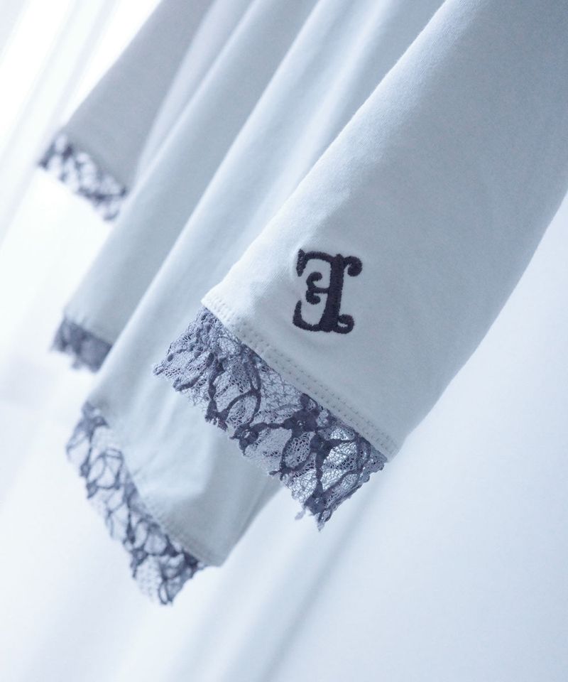 Lucky 4 Tee (Misty Gray)