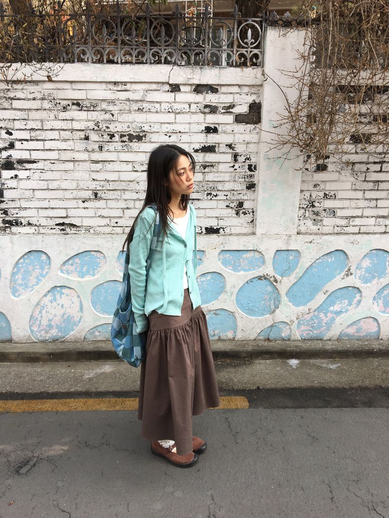 Ribbed Strap Cardigan (6color)