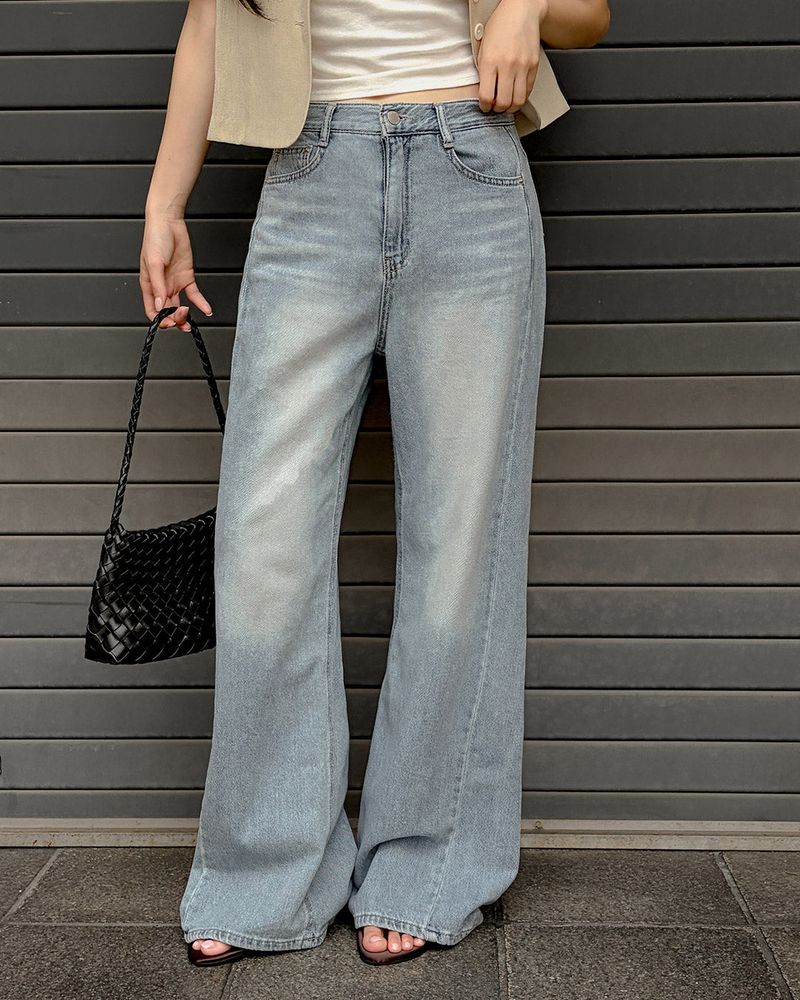 Rinu cut denim pants