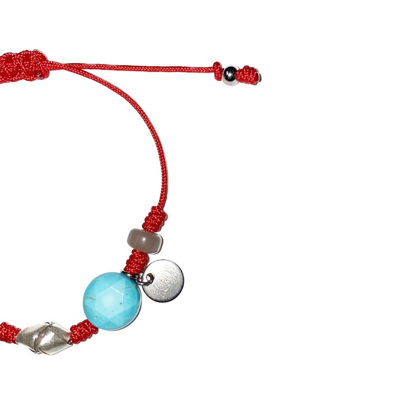 red gemstone bracelet 