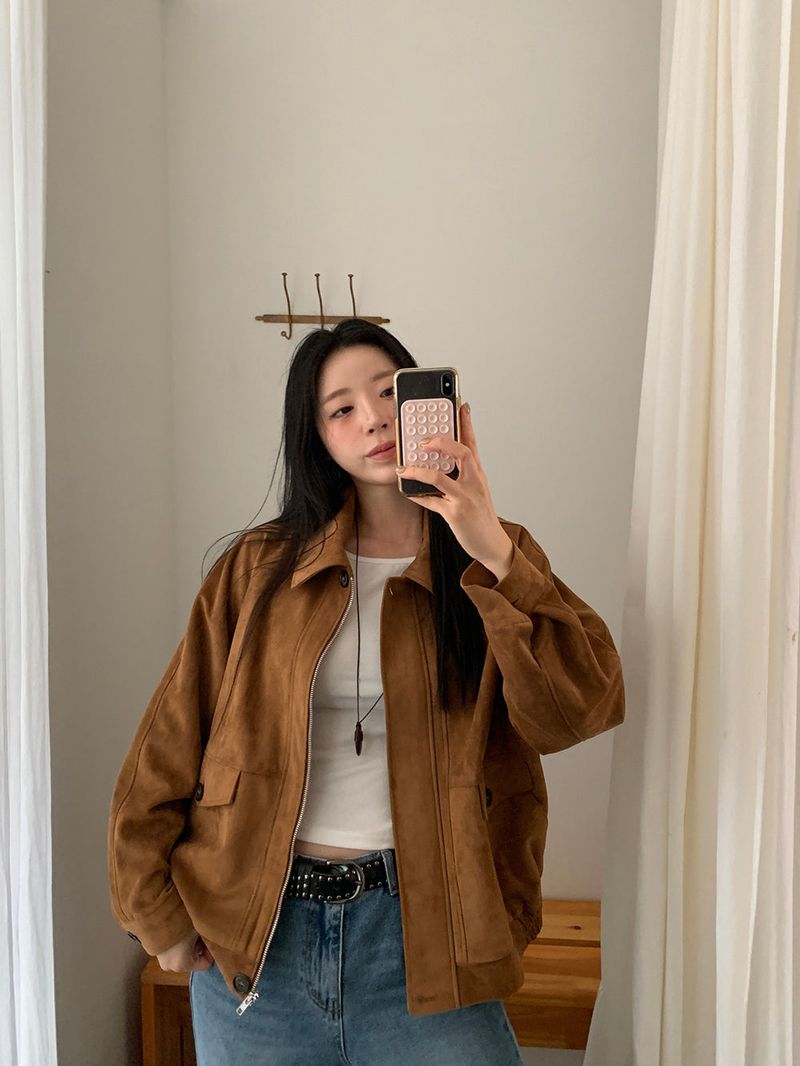 [MADE] Lilton Leather Suede Blouson