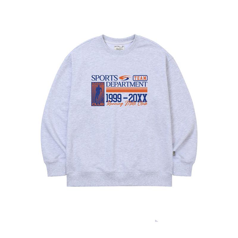 FCMM（エフシーエムエム）の「R.M.C Athletic Sweatshirt - Silver Grey（Tops）」