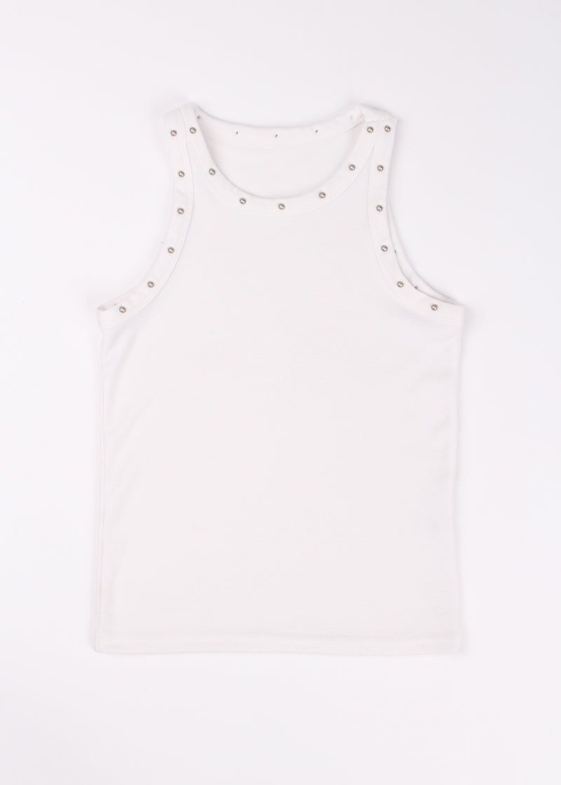 STUD SLEEVELESS