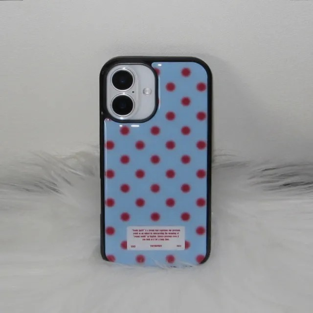 Youth Spirit（ユース スピリット）の「snow dot tomato skyblue（Smartphone Accessories）」