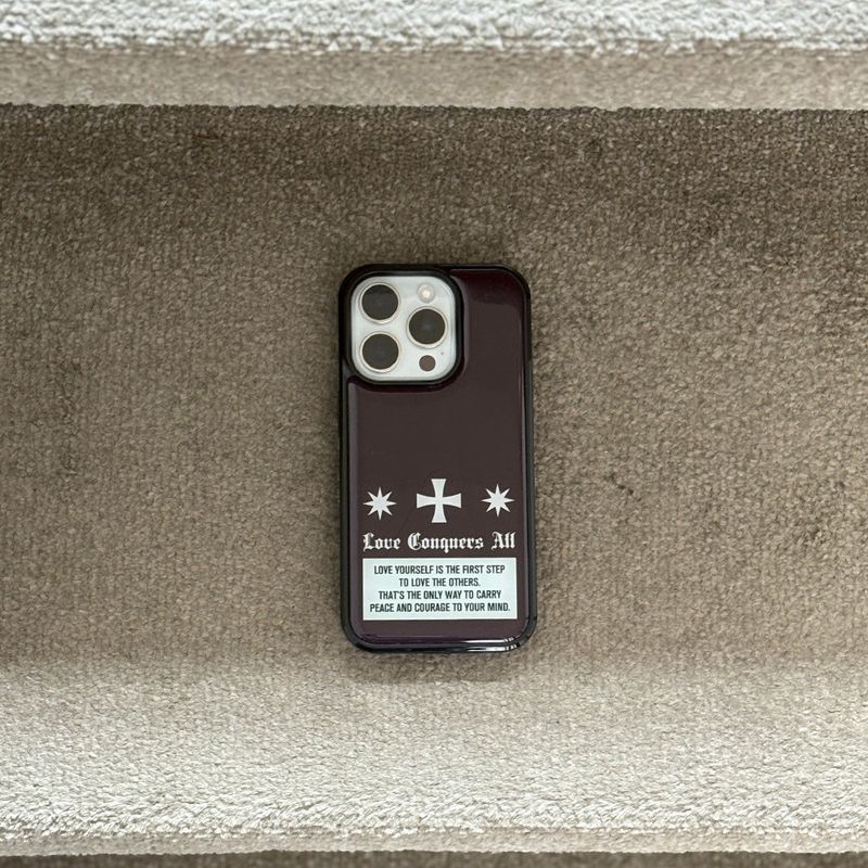 Love cross epoxy case
