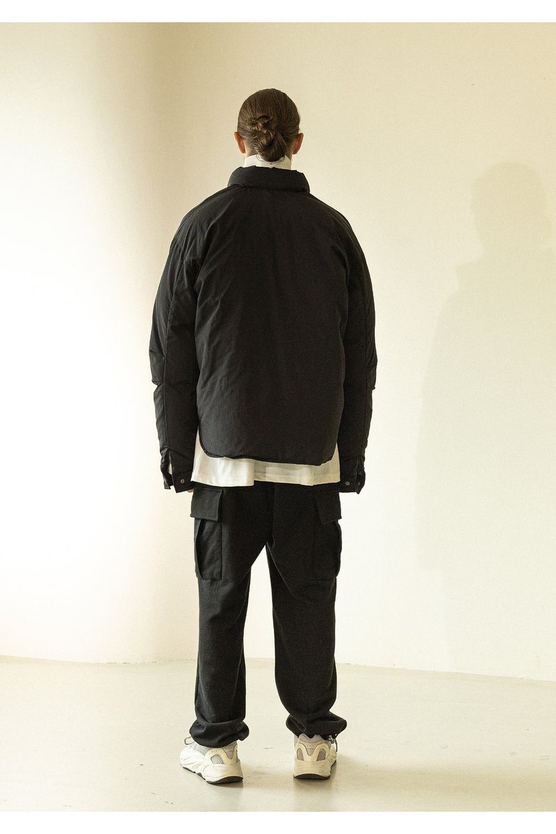 PUFFER DUCK DOWN POCKET SHORT PADDING