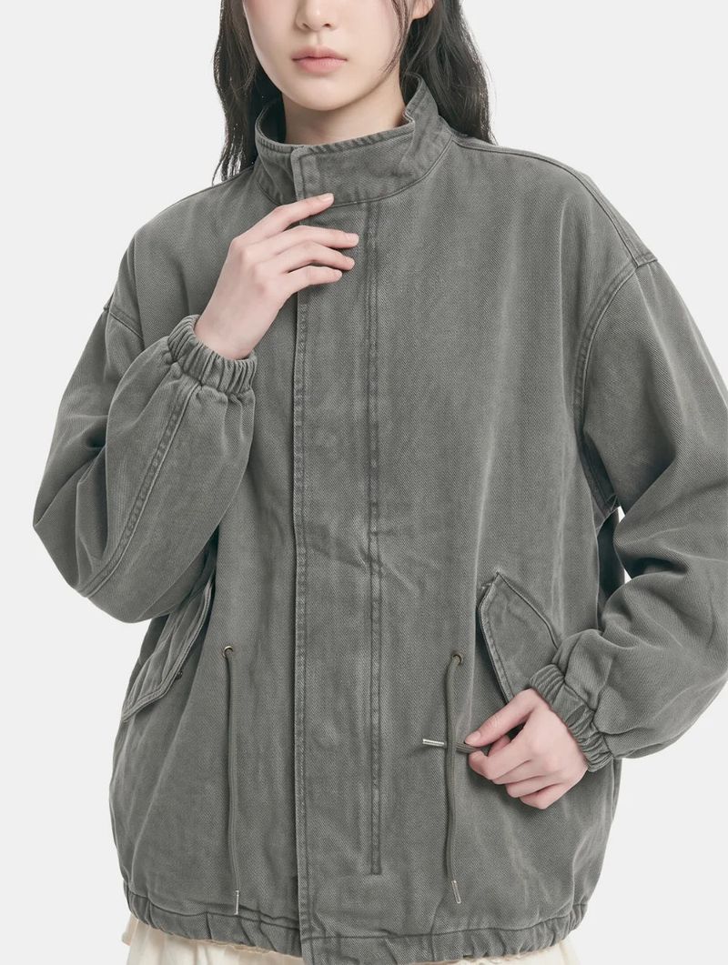 Safari Washed Flap Pocket Jumper