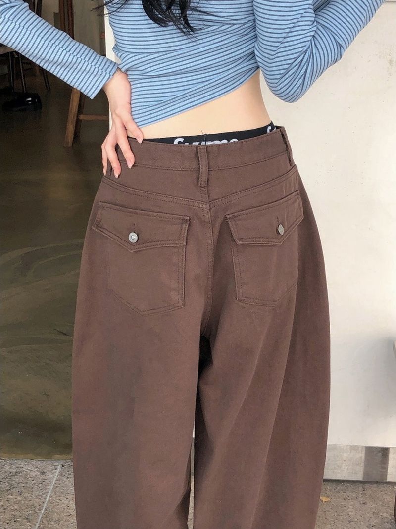 Back Flap Pocket Balloon Wide Pants (7color)