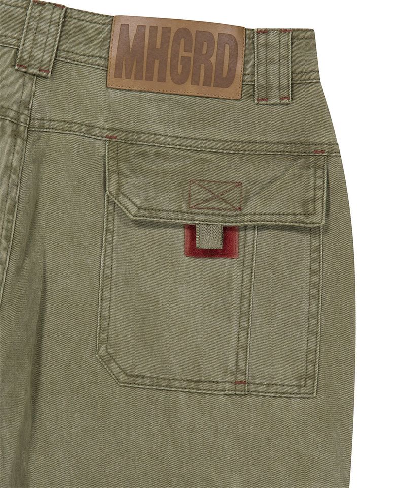 BERMUDA UTILITY CARGO SHORTS_KHAKI