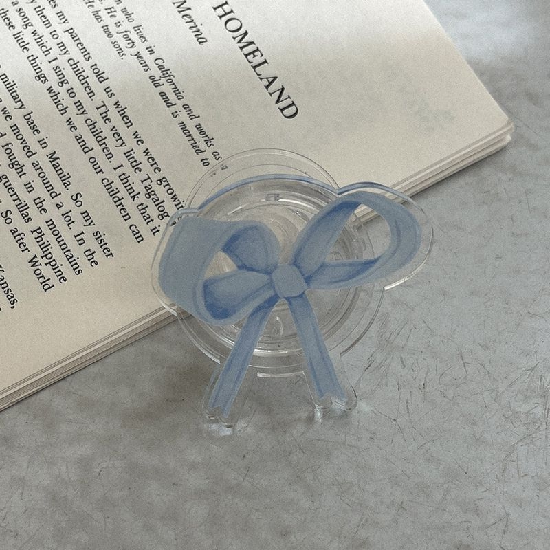 mademoment（メイドモーマン）の「[Mademoment]フラッフィーリボンアクリルスマートトック（スマホグッズ/小物）」
