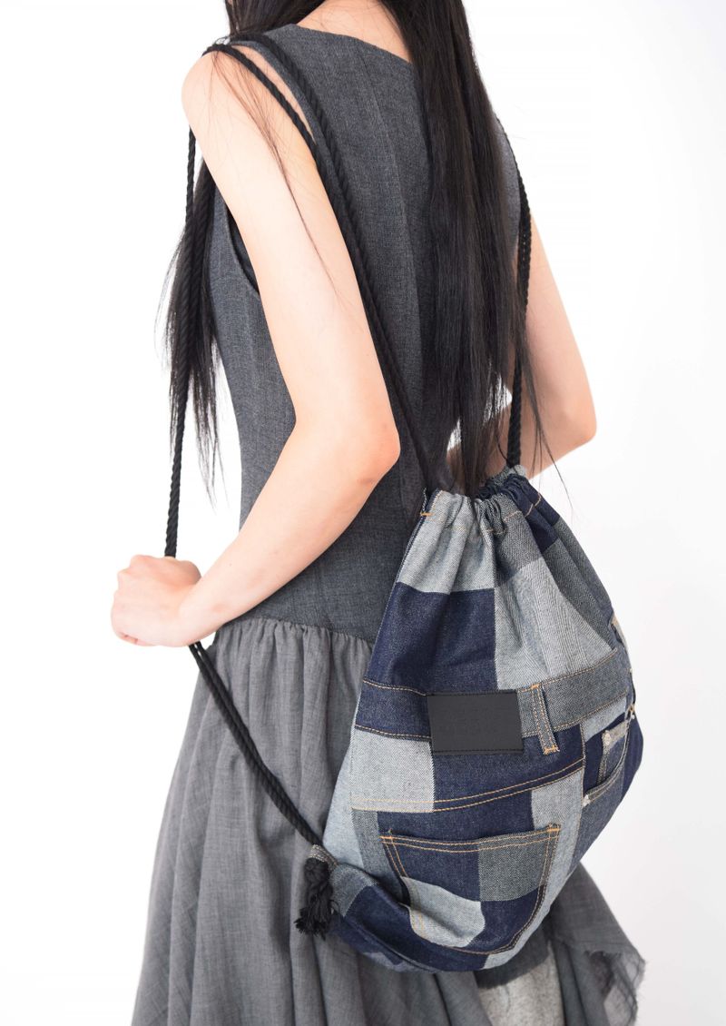 privatelookbook（プライベートルックブック）の「Square Denim Pocket Backpack（Bags）」