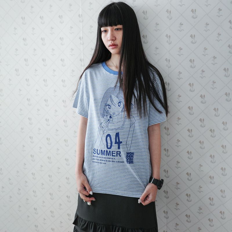 SUMMER pfp T-shirt [Blue] 