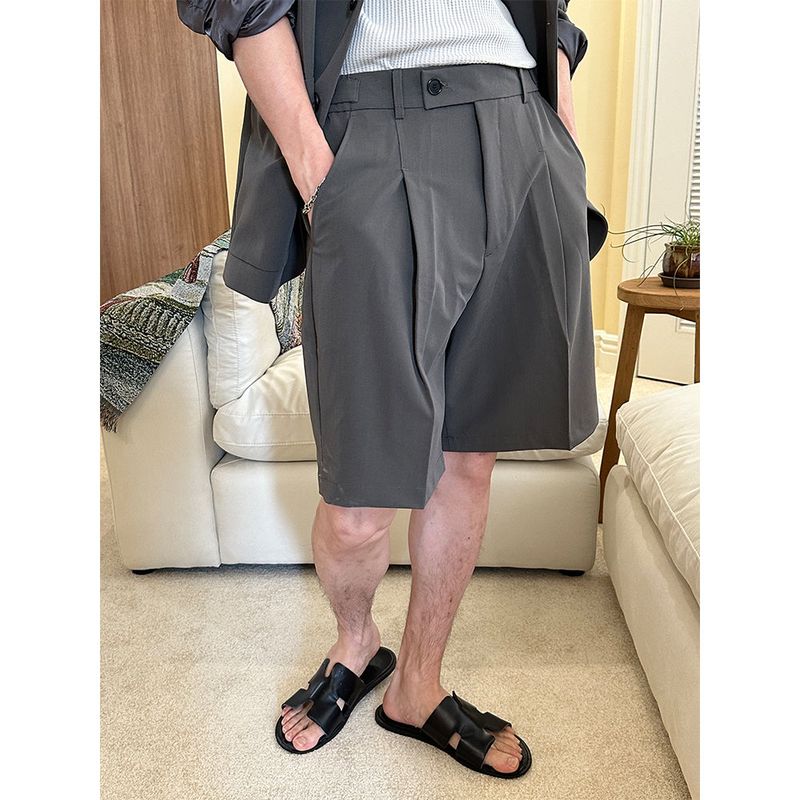LAURANT（ロラン）の「[S/S] Loose fit half set up pants (2color)（Pants）」