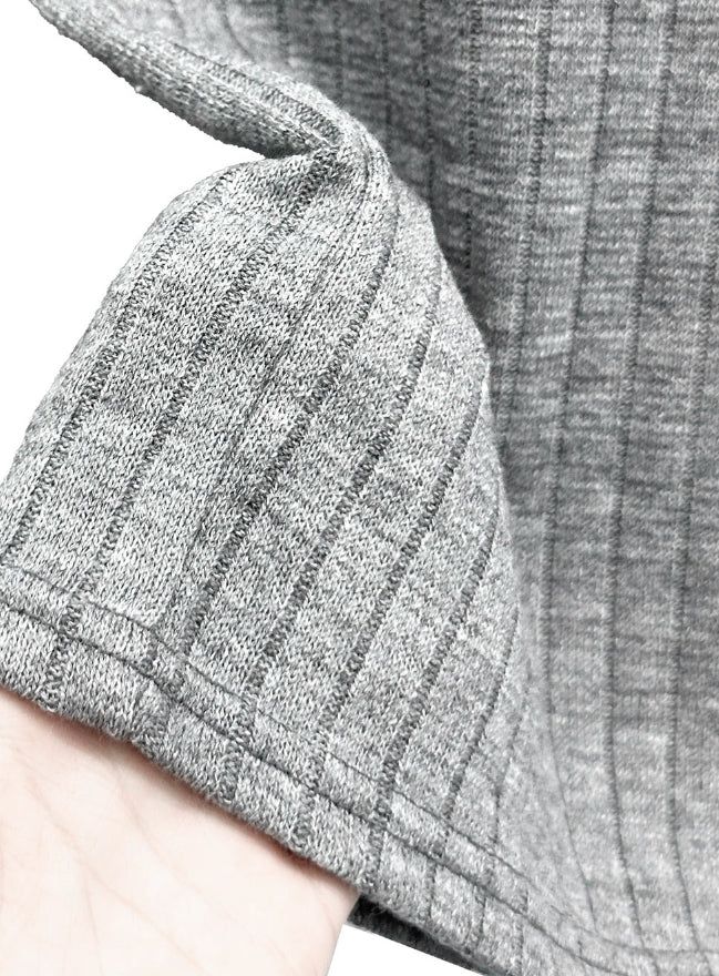 Asymmetric Snap Collar Tee