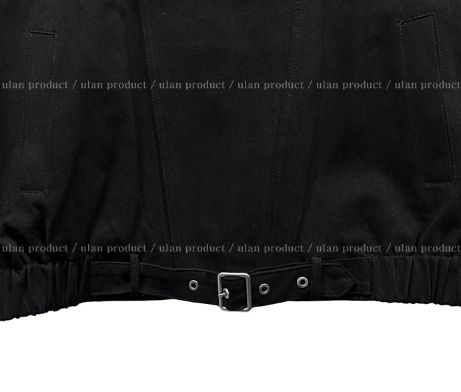Senan Unbalance High-Neck Belted Jacket