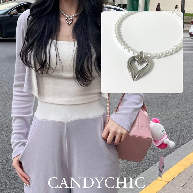 CANDYCHIC(キャンディーシック)の「MADE ジャンボホワイトネックレス(アクセサリー)」