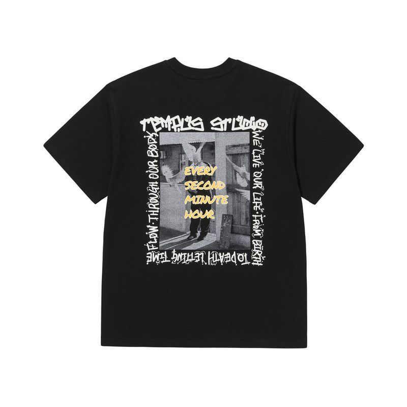 BIRD MAN GRAPHIC T-SHIRT [BLACK]