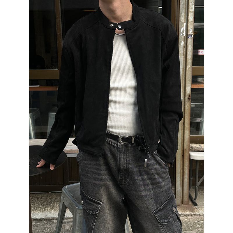LAURANT（ロラン）の「 [F/W] ビンテージスエードバイカージャケット(2color)（ジャケット/アウター）」