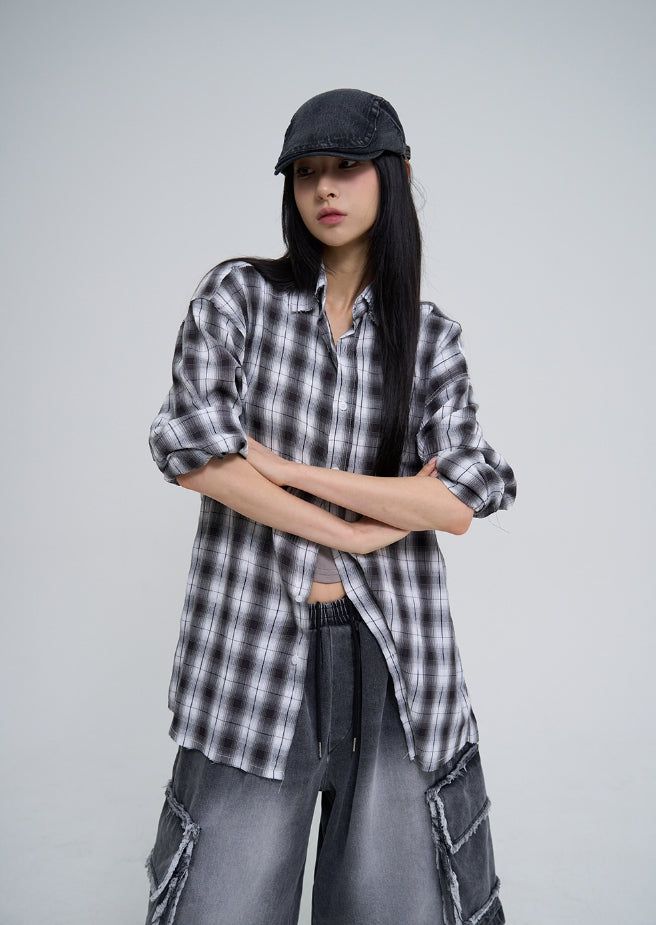 High Wrinkle Decky Check Shirt