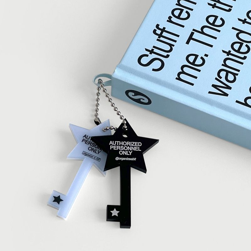 oab star keyring / 4 color