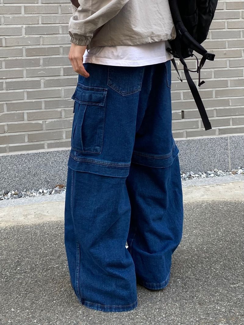 DA Pocket denim balloon underwear 2C