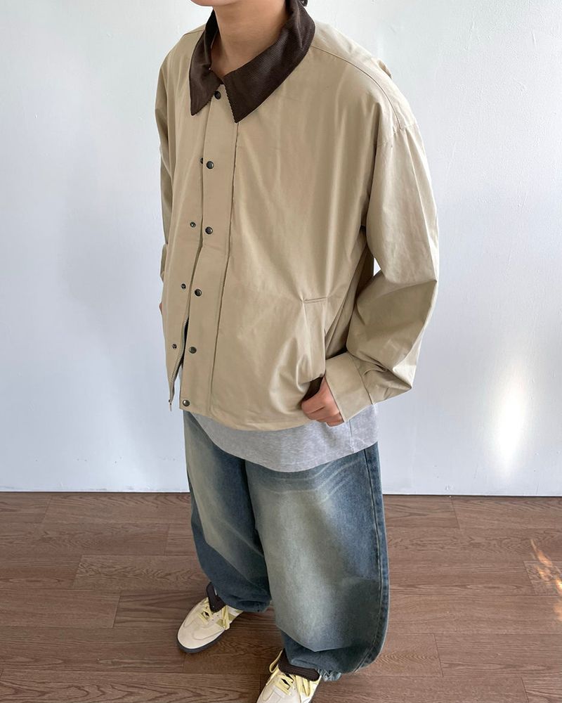 Rail Collar Work Jacket