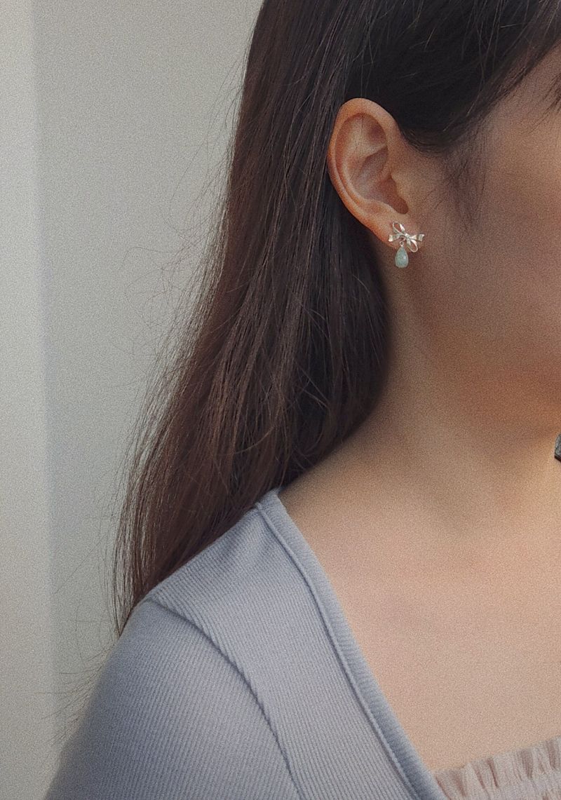 【MADE】 Ribbon 01. Earring