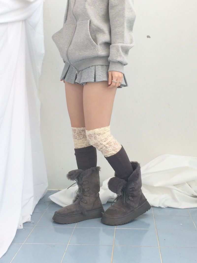 Basic Pleated Miniskirt