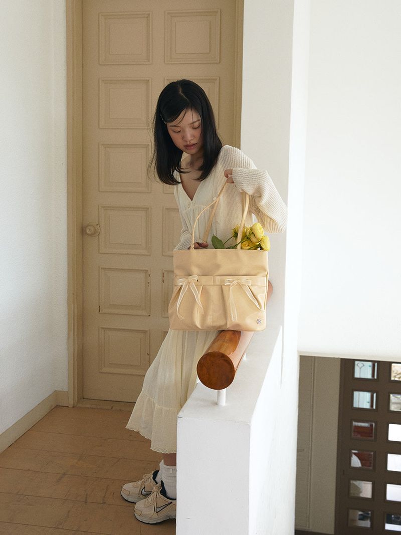 Easy ribbon bag_butter