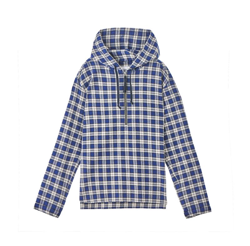 safarispot（サファリスポット）の「LAMB LIVELIHOOD CHECK PULLOVER HOODIE（Tops）」