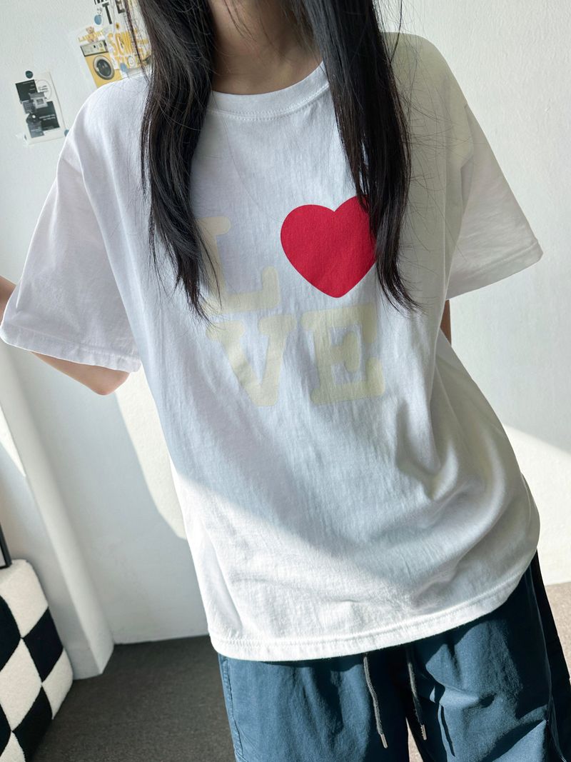 CCORTTI(コルッティ)の「Arrow Heart Tattoo Graphic T-Shirt 4color(Tops)」