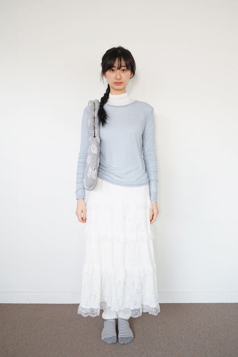 Blumi bag - Pink blossom (Grey)